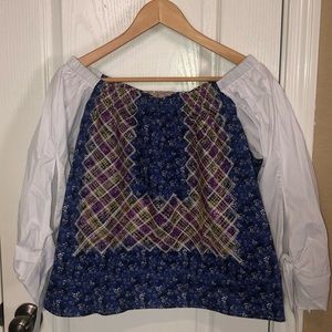 Xhunca Store shoulder-less blouse